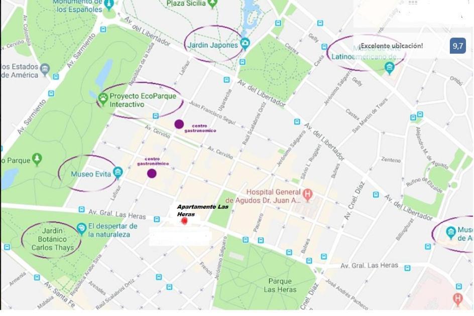 Apartamento En Palermo, Argentina Buenos Aires Eksteriør bilde